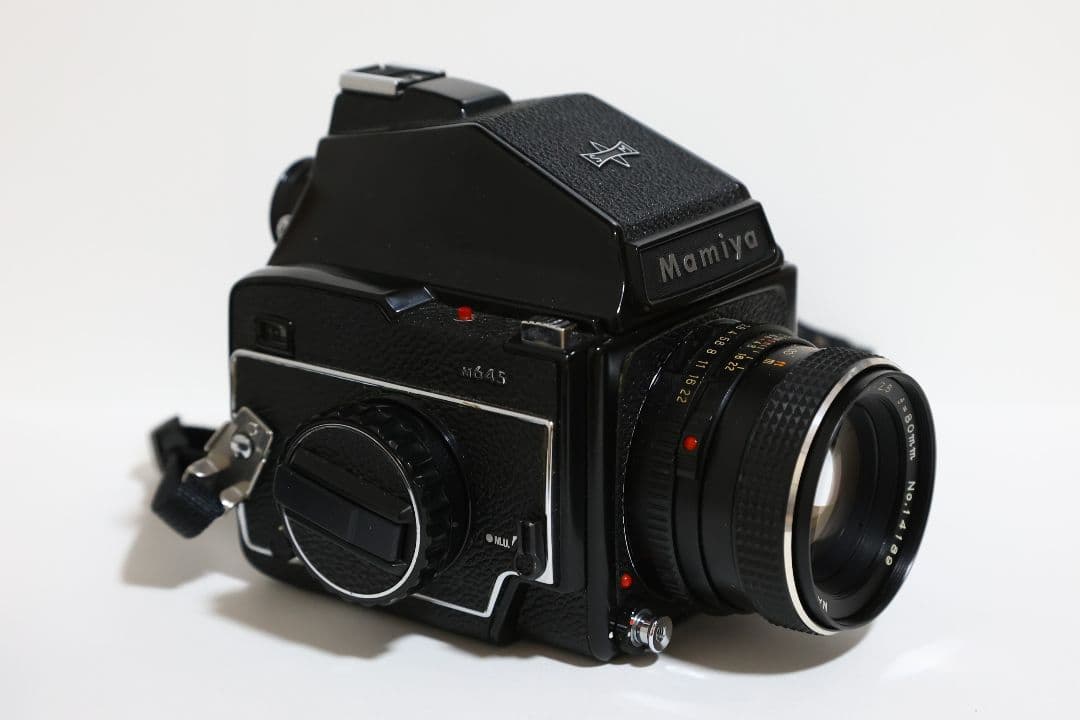 Mamiya M645+Sekor C 80mm f2.8 レンズ 動作確認済