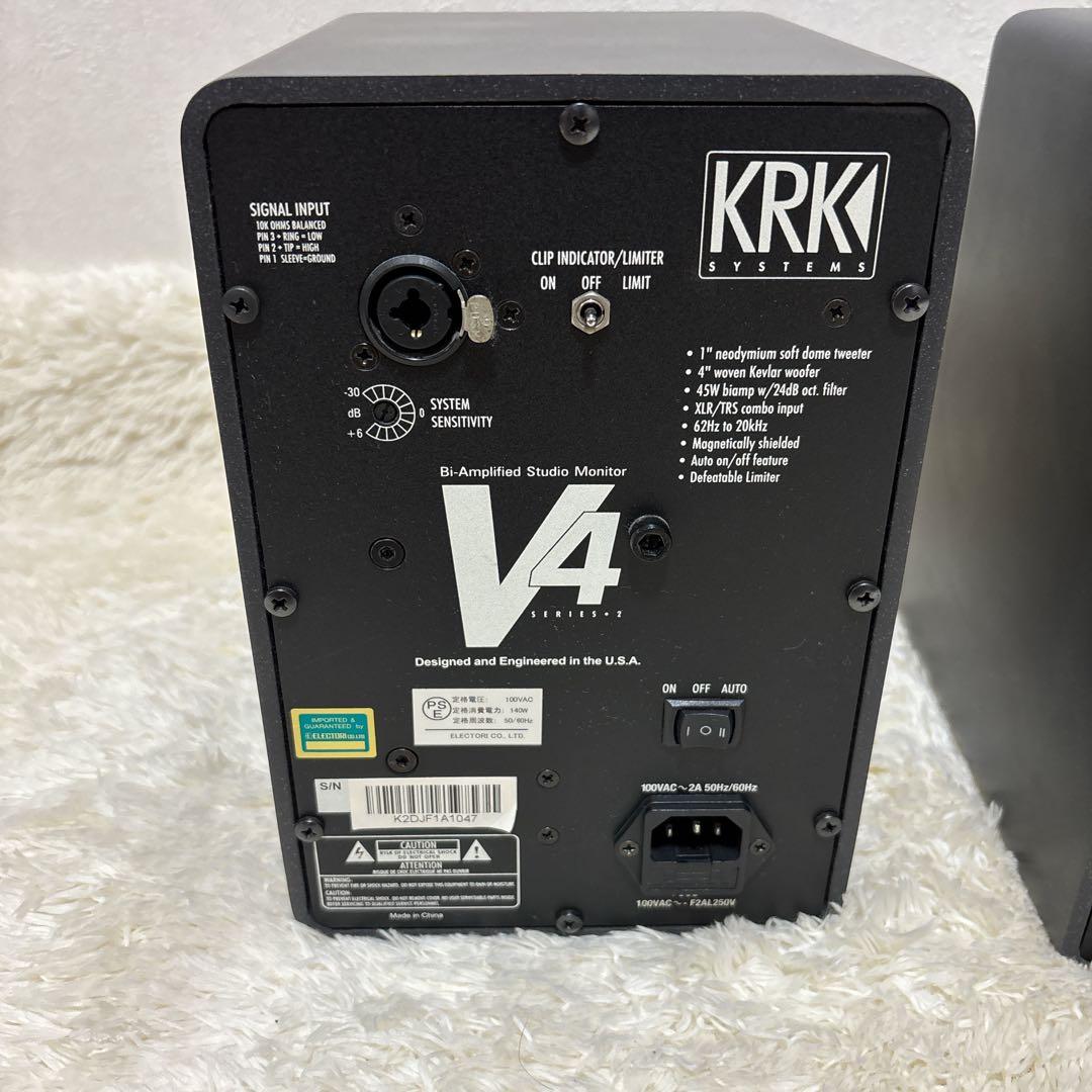 KRK パワードモニタースピーカー v4 series2 KRK-ROKIT
