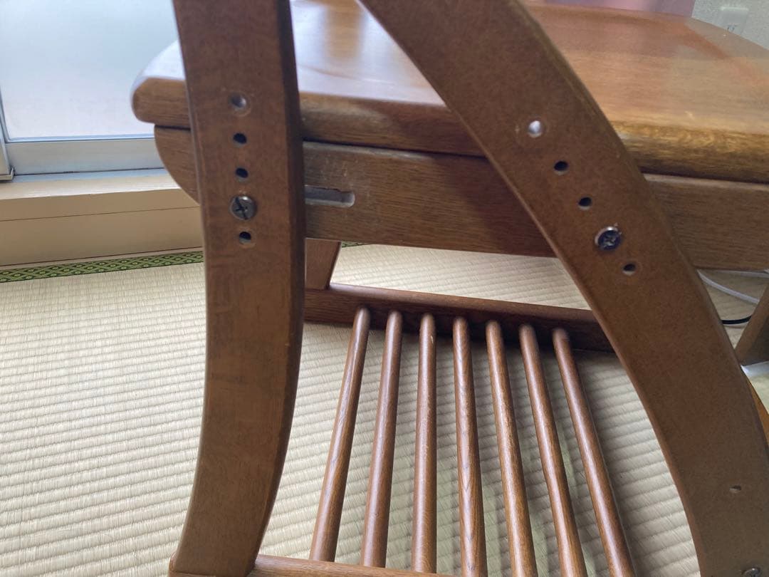 【練馬区　杉並区　引取り4000円引】浜本工芸　学習椅子　学習チェア　高さ調整可