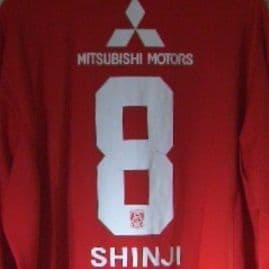 ナイキ　浦和レッズ　ユニフォーム　小野伸二