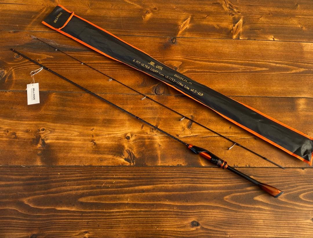 アジングセット　超軽量　アジングロッド　6ft 1.8M スピニングロッド　新品