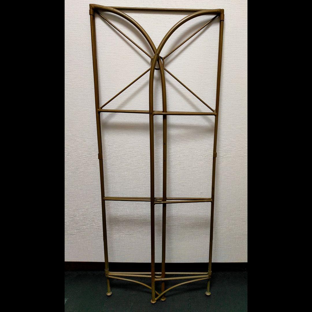 木製ラック・ウッドラック 612.Antique Iron Shelf Indonesia