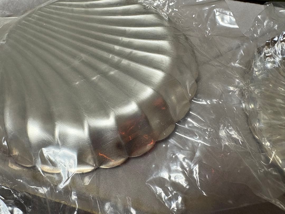 新品未開封♡Christofle フランス製 シルバープレート シェル型 ギフト