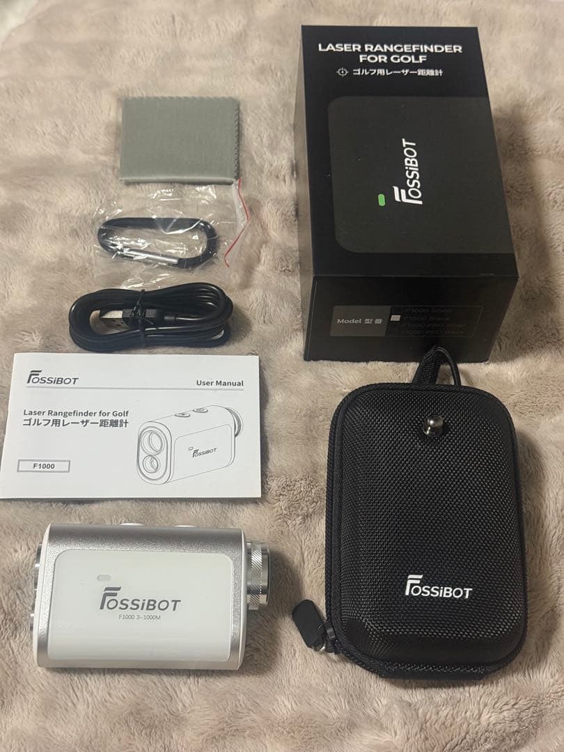 【超美品】FOSSiBOT ゴルフ距離計 F1000 3-1000M