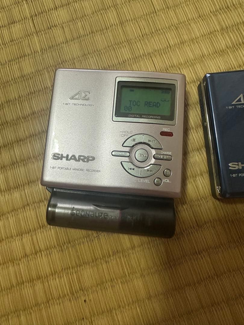 シャープ♪ MDプレーヤー　MD-DR7 2台セット