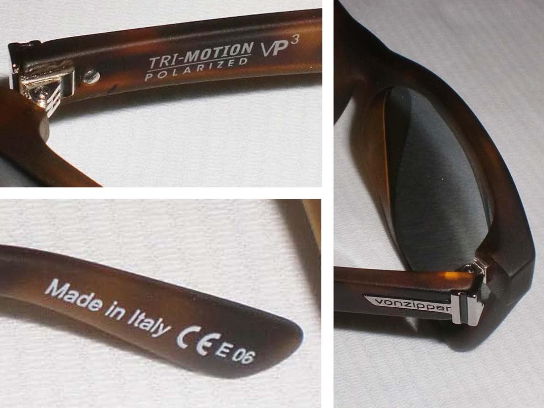 ボンジッパー偏光グラス『ボーカー２１７－００３』Made In Italy　新品