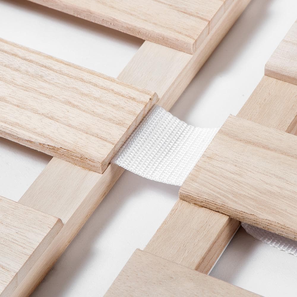 【ゼミダブル】すのこベッド 折りたたみベッド 湿気/カビ対策 耐荷重200kg