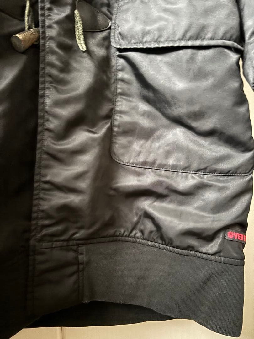 希少　オーバーザストライプス　ナイロンダッフルコート　 グレムリン　MA-1