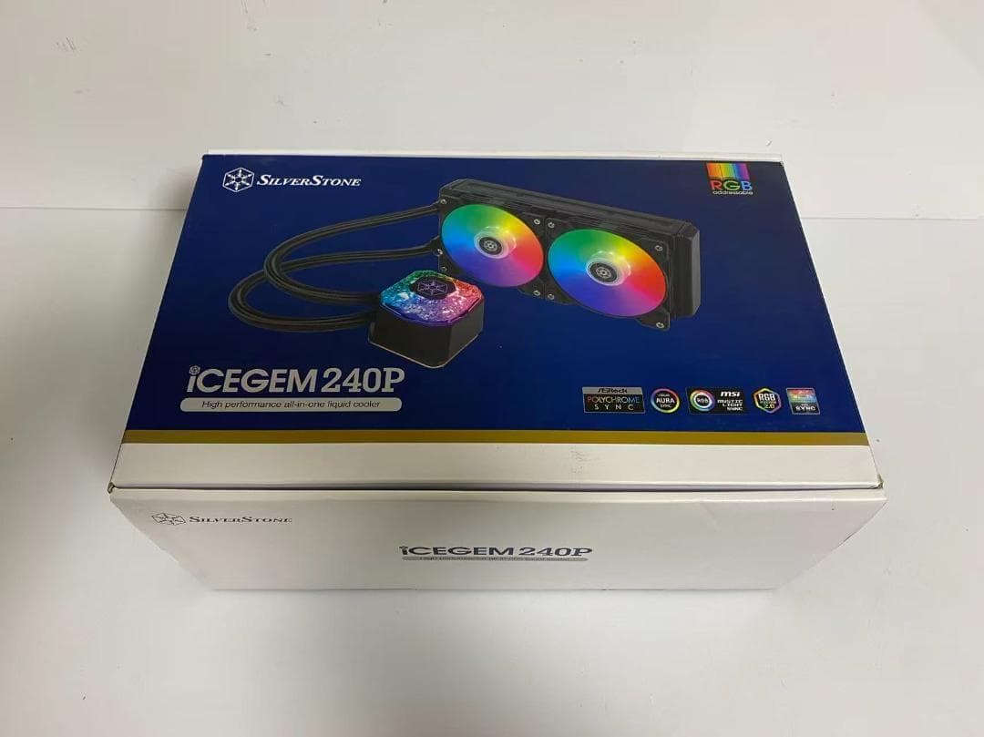 SilverStone AMD ソケット 水冷ユニット IceGem 240