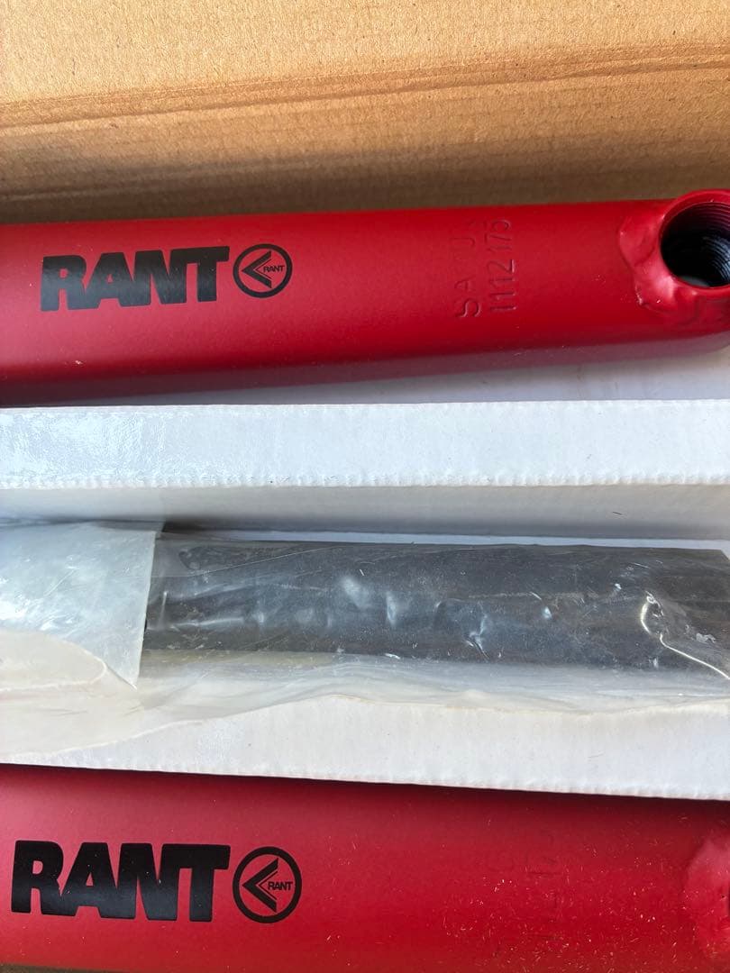 BMXクランクセット「RANT 」175mm 新品