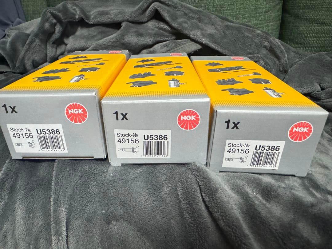 NGK イグニッションコイル U5386 49156 3個セット