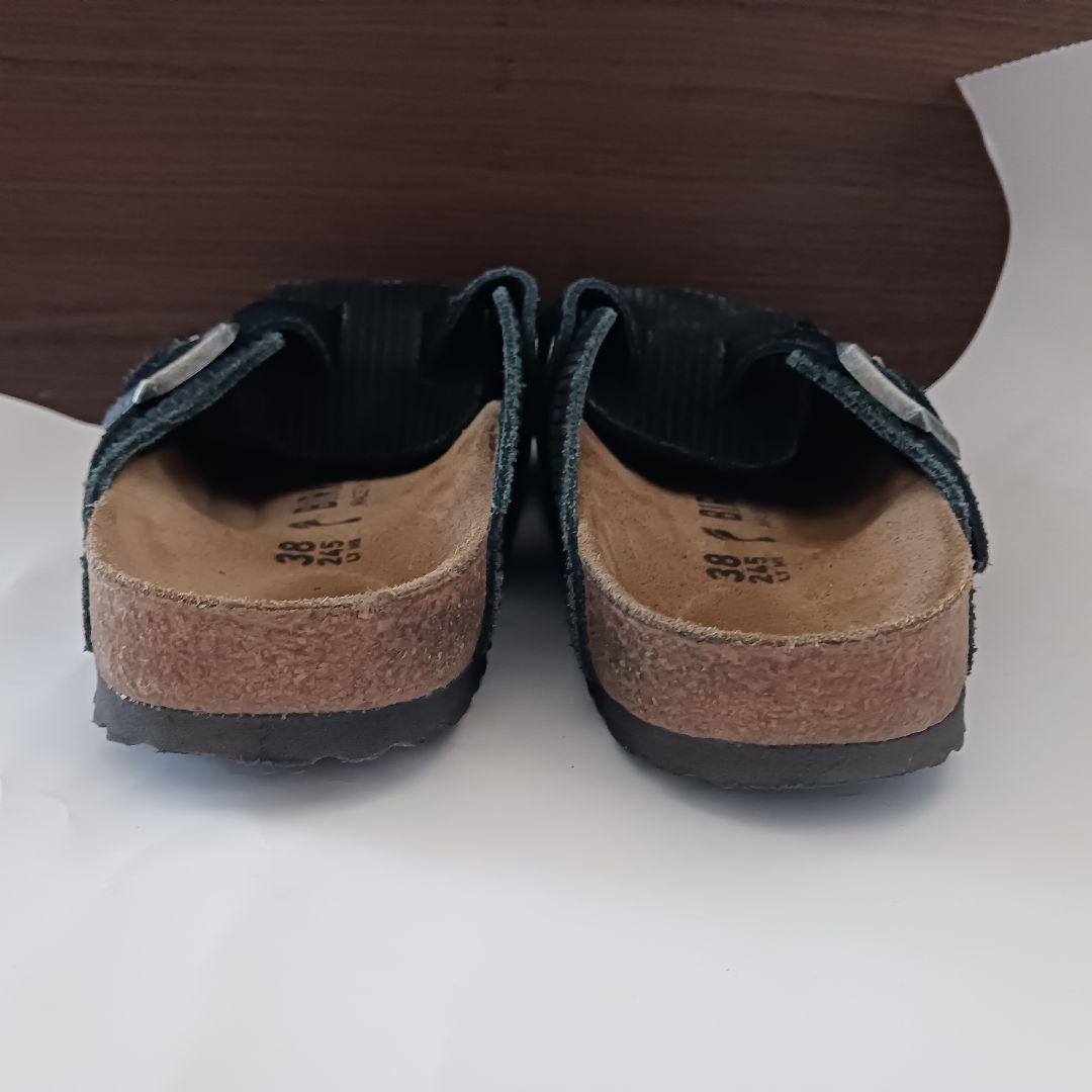 BIRKENSTOCK コーデュロイ サボサンダル 38