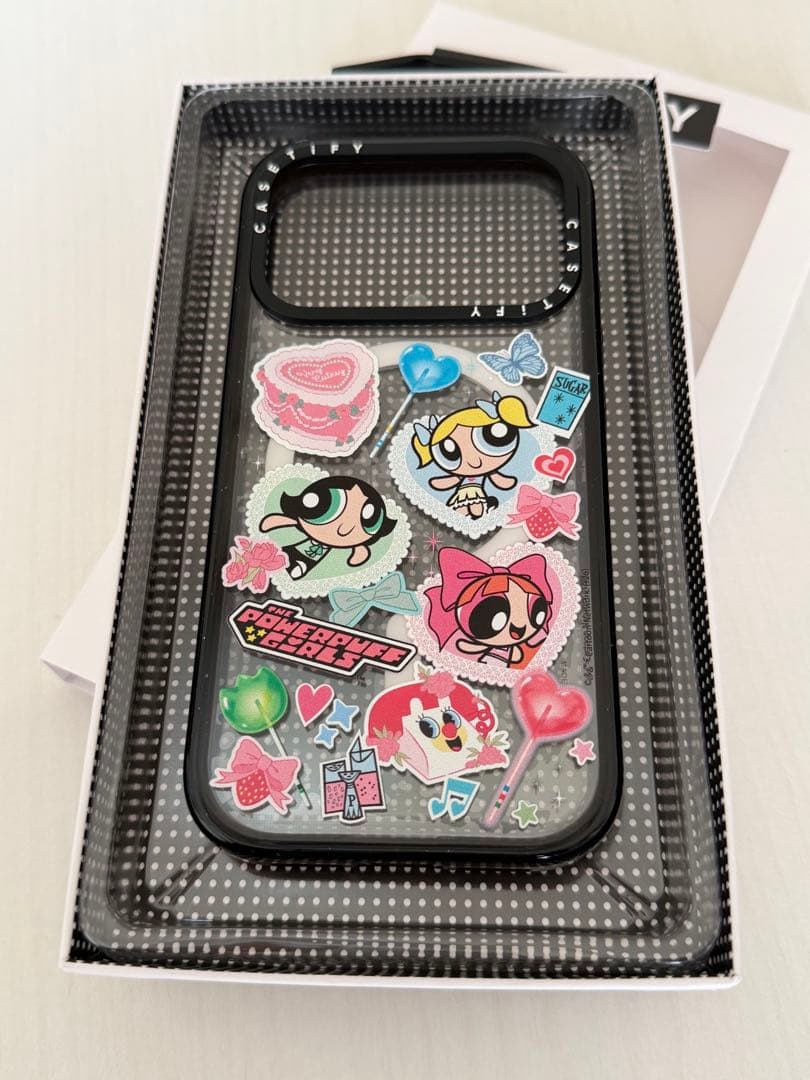 iPhoneアクセサリー Powerpuff Girls iPhone17pro CASETiFY