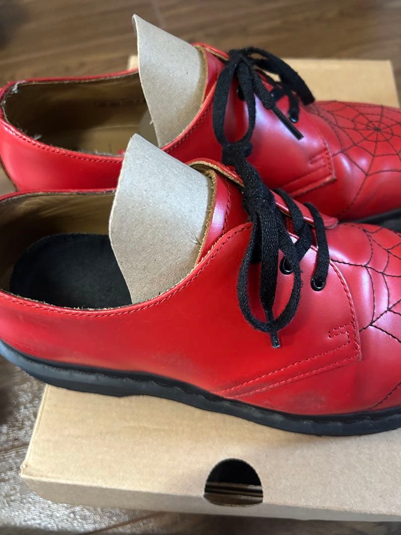 Supreme ×Dr.Martens Spiderweb 3-Eye Shoe