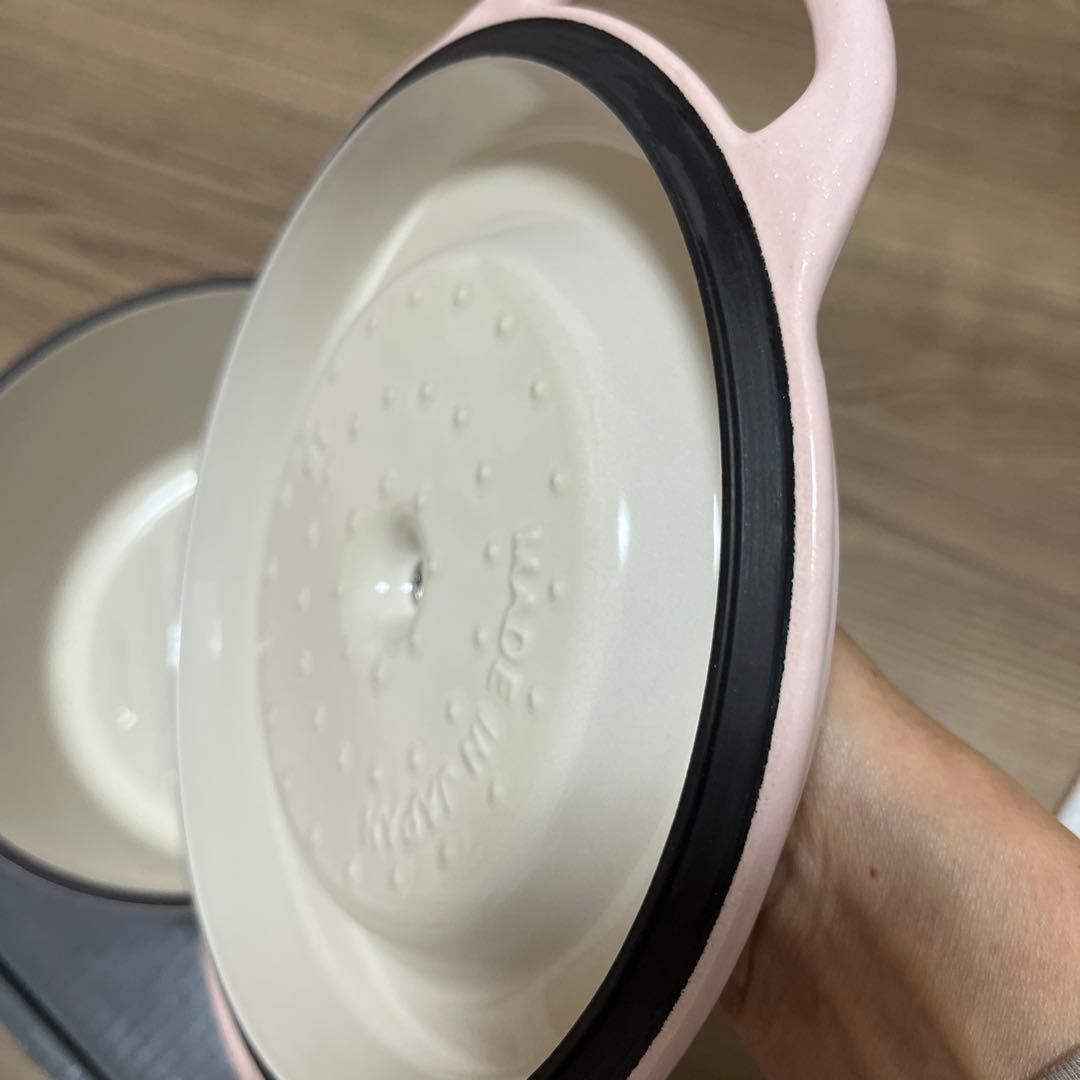 本日価格VERMICULAR 両手鍋 18cm ピンク