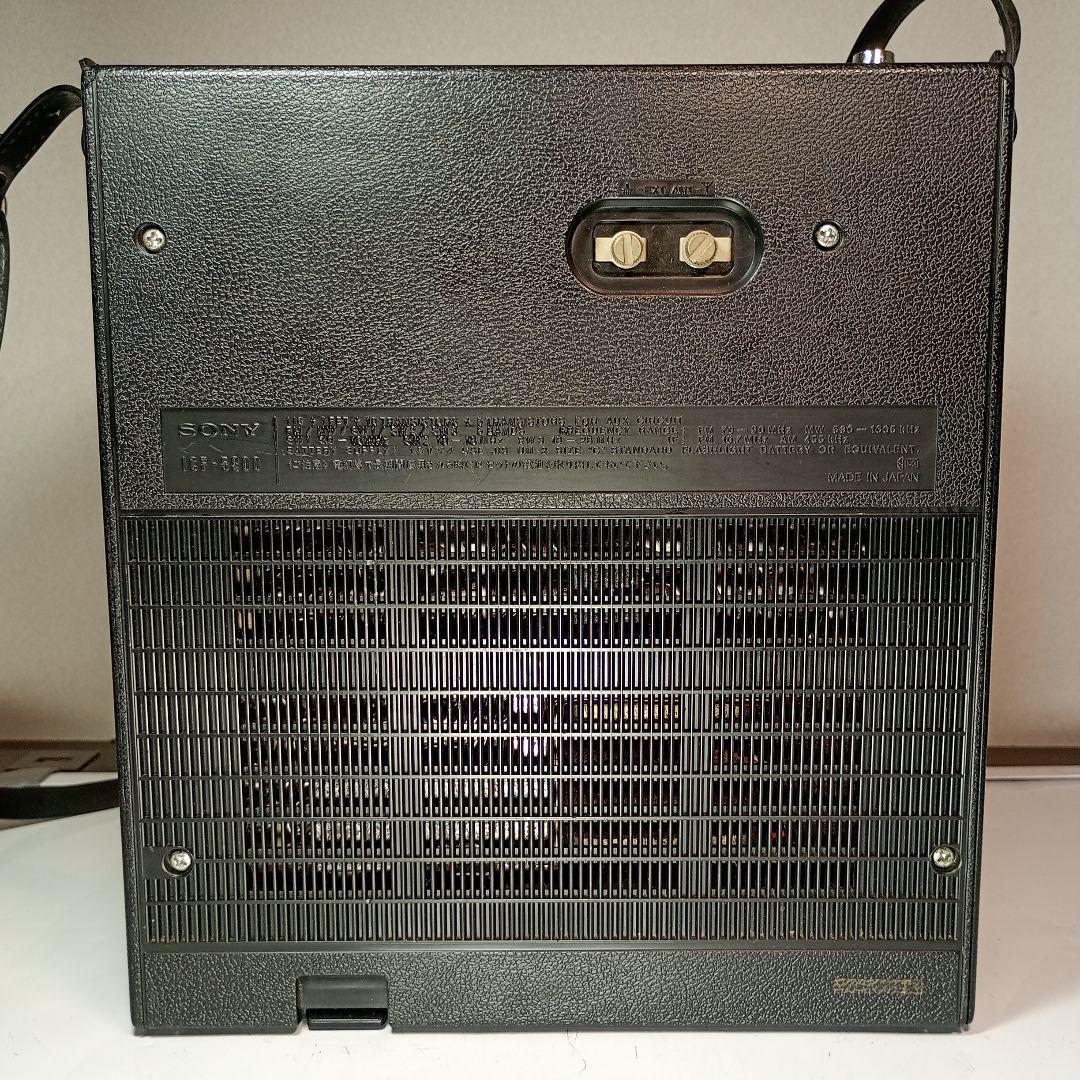 SONY BCLラジオ スカイセンサー 5800 動作品。ACアダプター付き