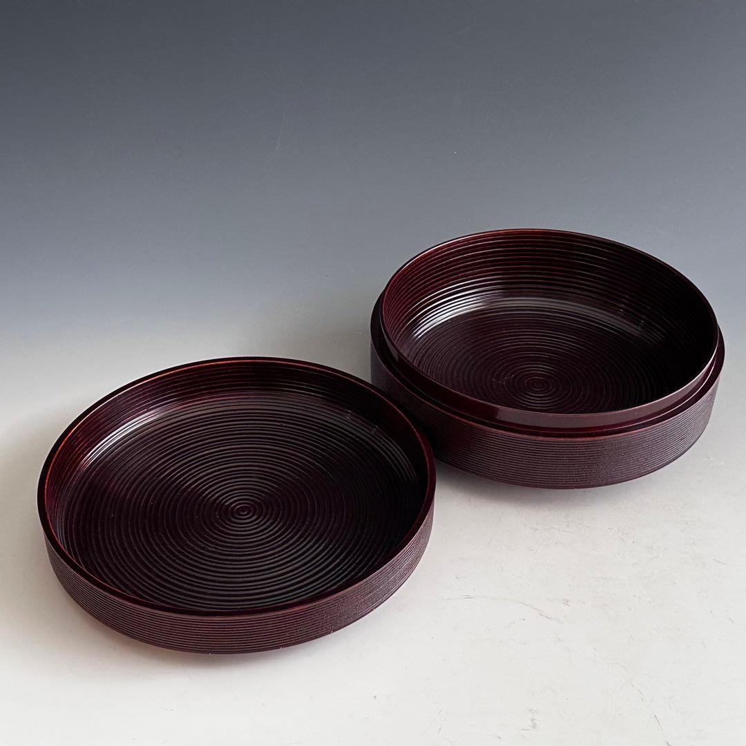 茶道具　輪島塗　唐松蒔絵　喰籠　菓子器　高崎秋峰　共箱　漆芸　茶会