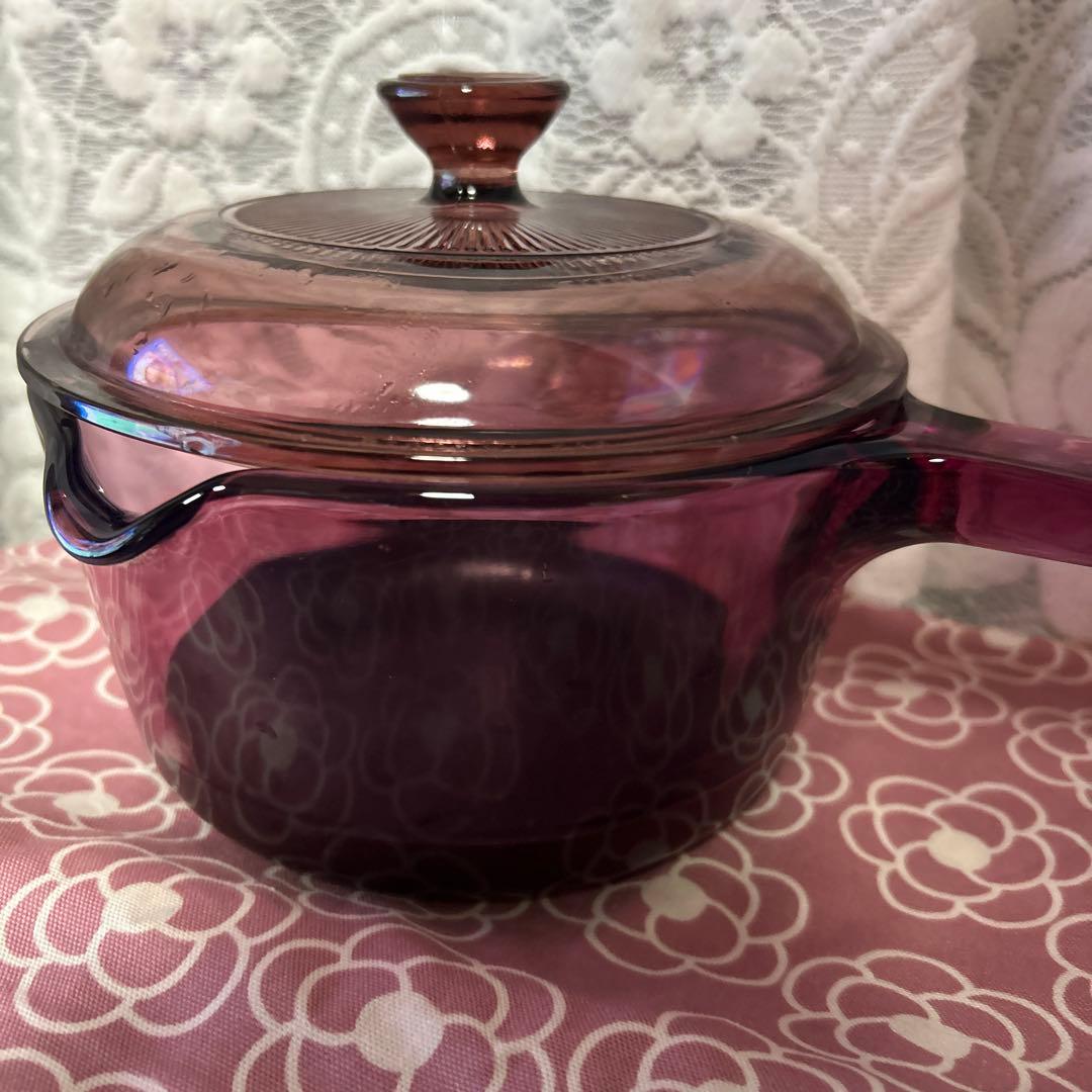 コーニング ビジョン クランベリー鍋