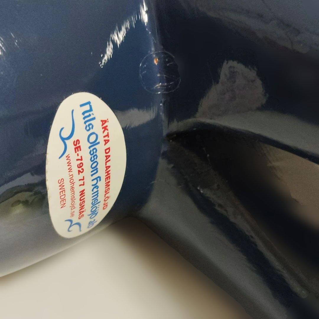 北欧の馬置物 スウェーデンハウス　ダーラナホース　青