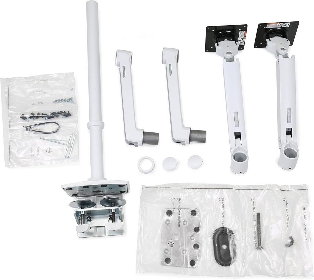 新品未開封 エルゴトロン LX デスク デュアル モニターアーム 縦/横型 白