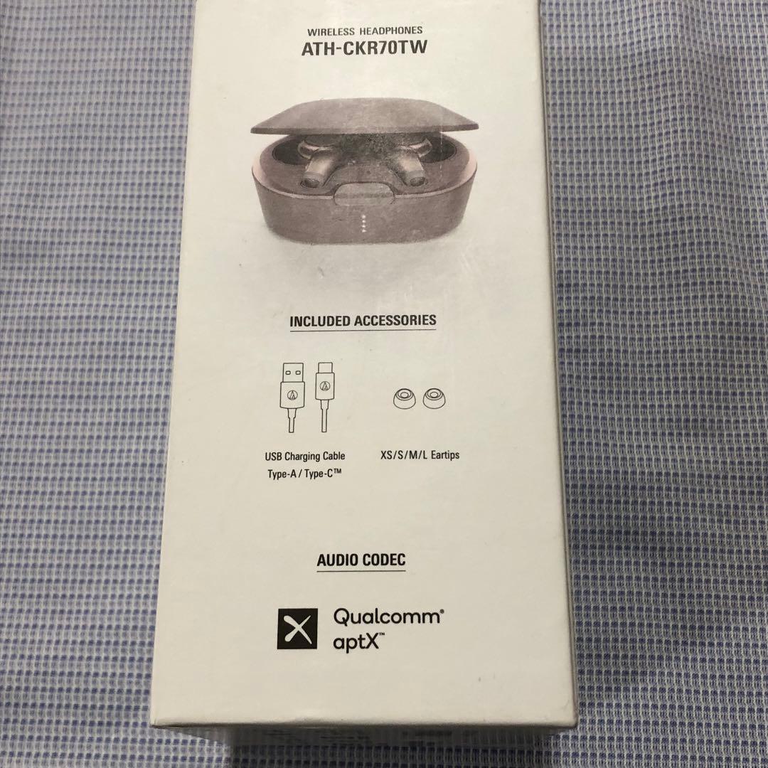 【新品】audio-technica ATH-CKR70TW ワイヤレスイヤホン