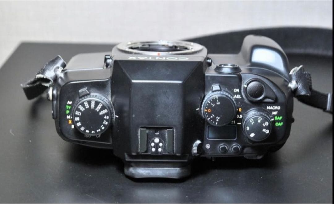 【動作確認済・返品保証・取説付き】極美品　コンタックスAX 貴重な後期型