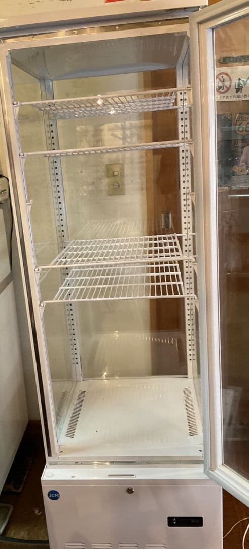 JCM　縦型業務用冷蔵庫　ショーケース