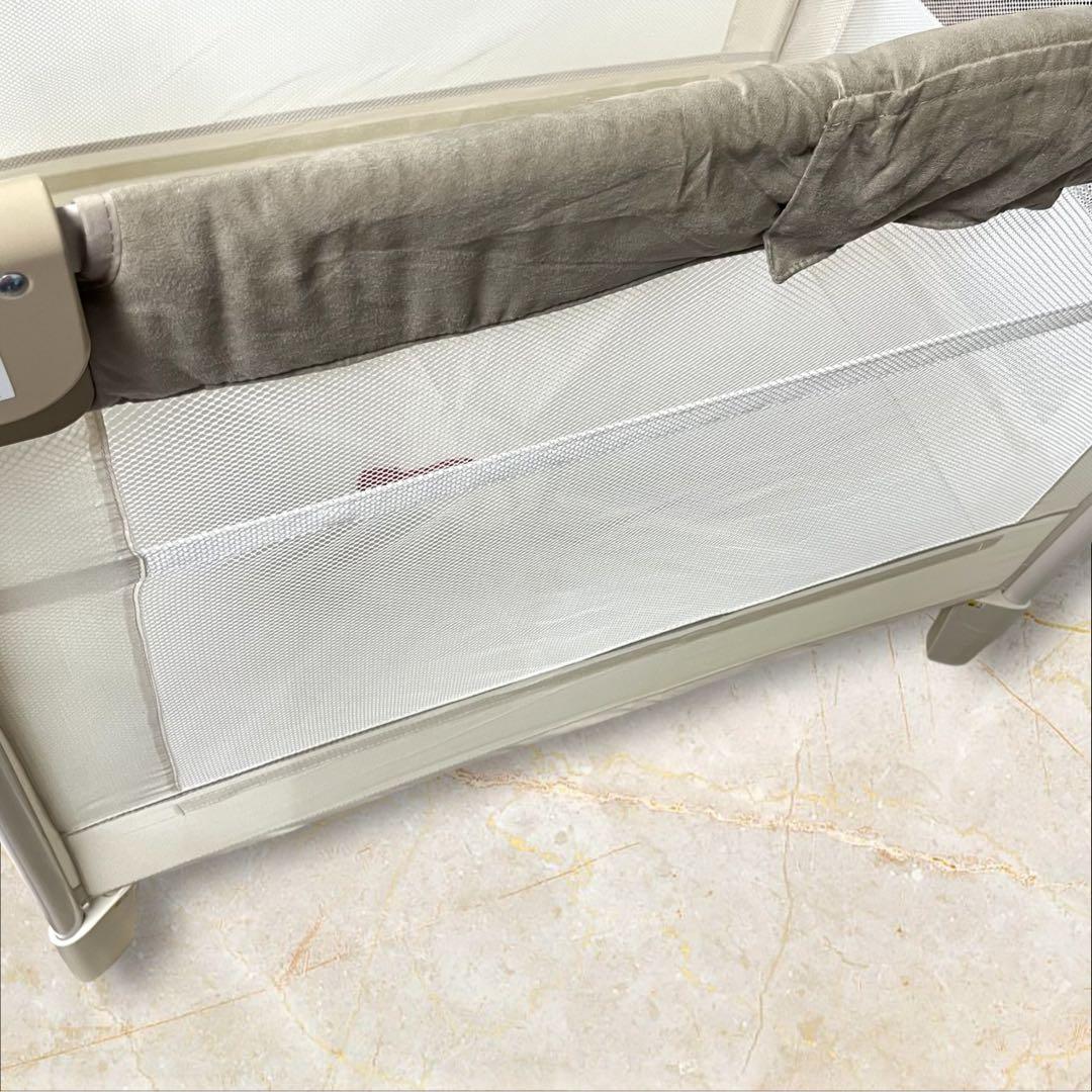 良品 アップリカ(Aprica) 折り畳みミニベビーベッド ココネルエアープラス