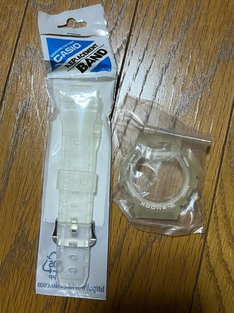 ＠　G-SHOCK イルカ・クジラモデル 25周年 交換ベゼル・ベルト付き