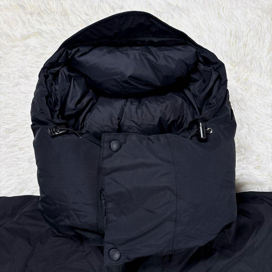 ✨2WAY・GORE‑TEX✨マーモット　ダウンジャケット　ビッグサイズ　黒　M