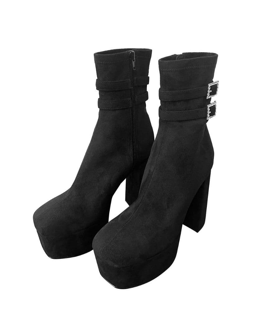 ミシェルマカロン　13cm♡きらきらベルトショートブーツ 　Lサイズ