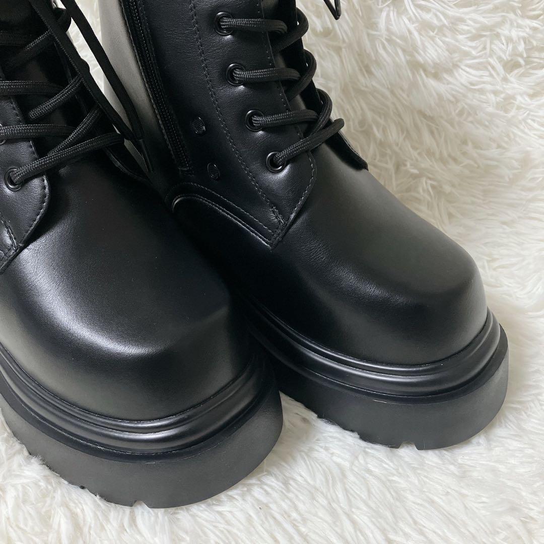 【極美品】HSK Tokyo SHOP シークレットブーツ 厚底16.5cm M