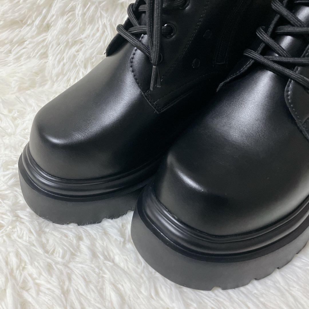 【極美品】HSK Tokyo SHOP シークレットブーツ 厚底16.5cm M