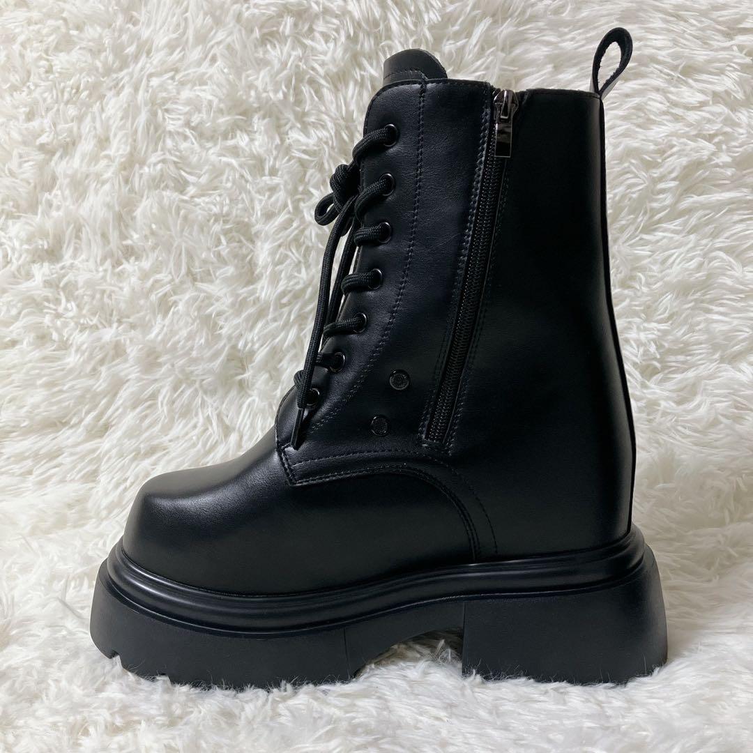 【極美品】HSK Tokyo SHOP シークレットブーツ 厚底16.5cm M