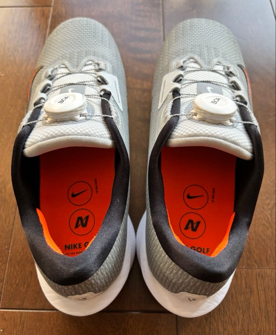 美品 NIKE ゴルフシューズ インフィニティツアー BOA 2 ワイド 26㎝