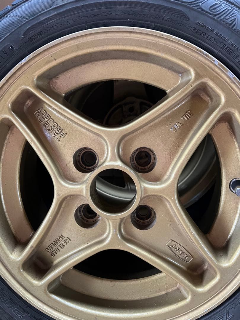 最終値下げ当時物PCD1004穴ハヤシレーシングタケチプロジェクト13インチ4本