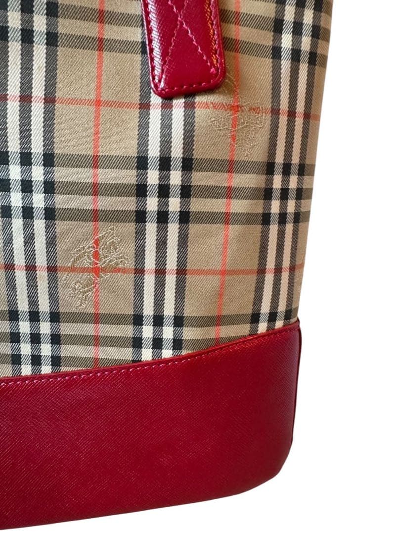 『美品』Burberry チェック柄 ショルダーバッグ，最終値下げ