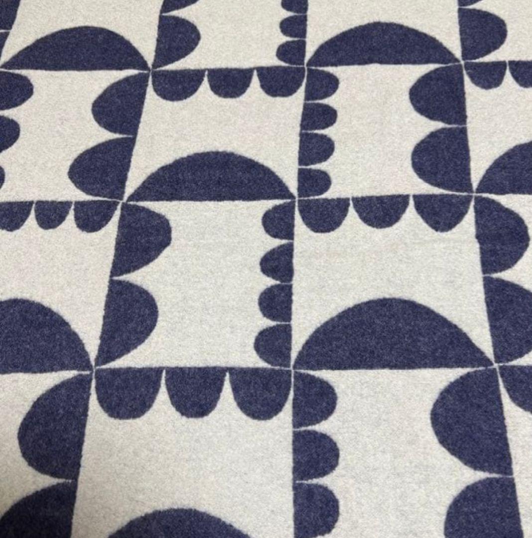 【新品】mina perhonenミナペルホネン　ブランケット　hanagumo