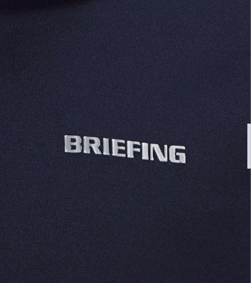 BRIEFING GOLF SHADOW STRIPE POLO（NAV／M）