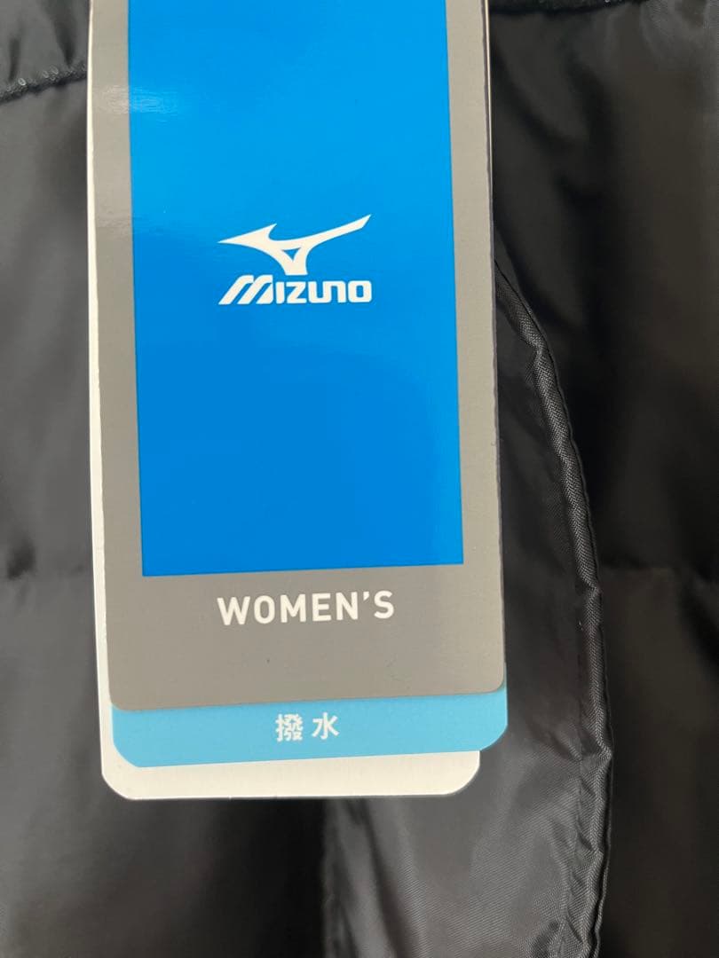 新品/ミズノダウンベンチコート(レディース) 黒