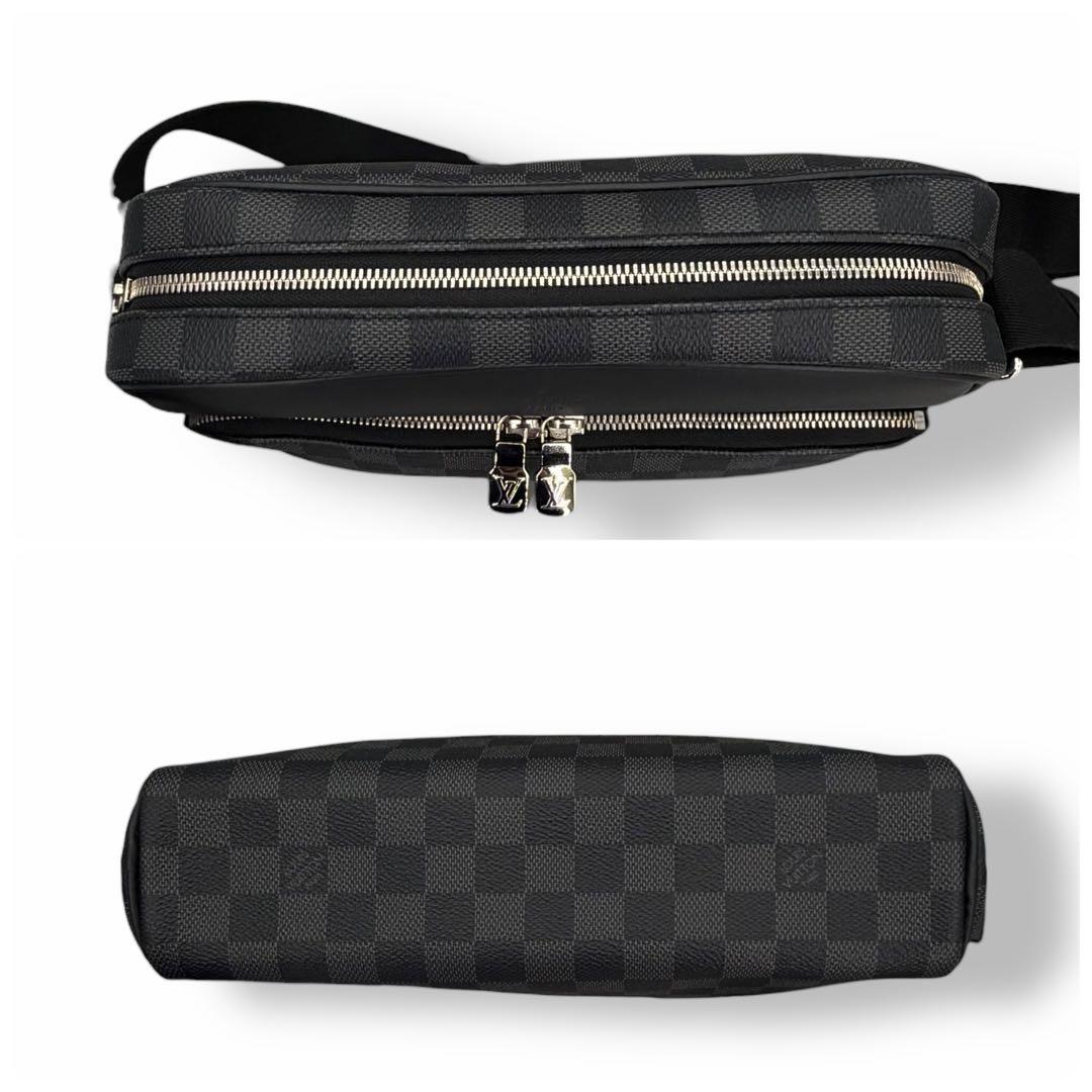 新品同様　ルイヴィトン　ダミエ　グラフィット　デイトンPM ショルダーバッグ