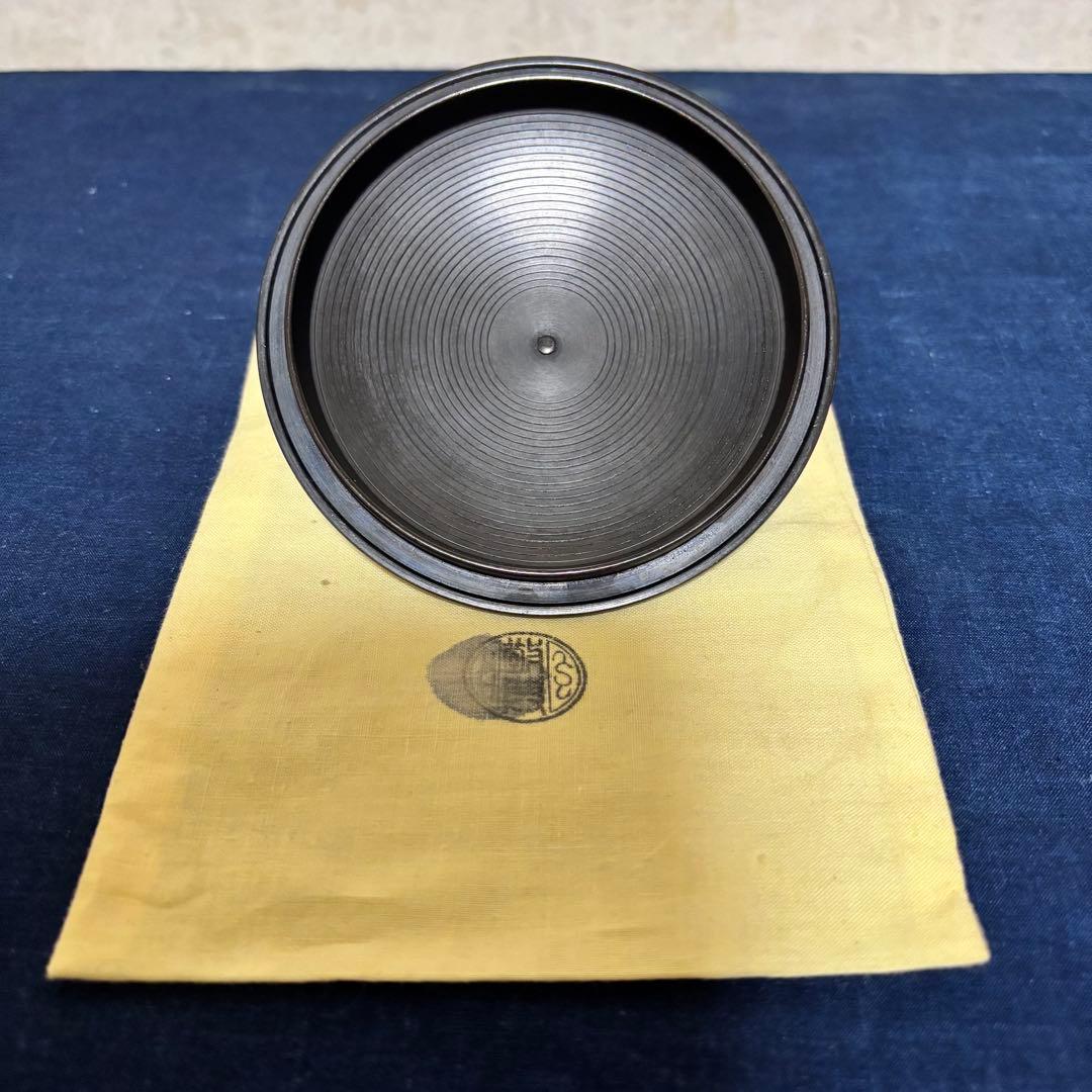 人間国宝高橋敬典/風炉/茶釜/電熱器/唐銅鬼面風炉/野々田製電熱器/敷板/茶道具