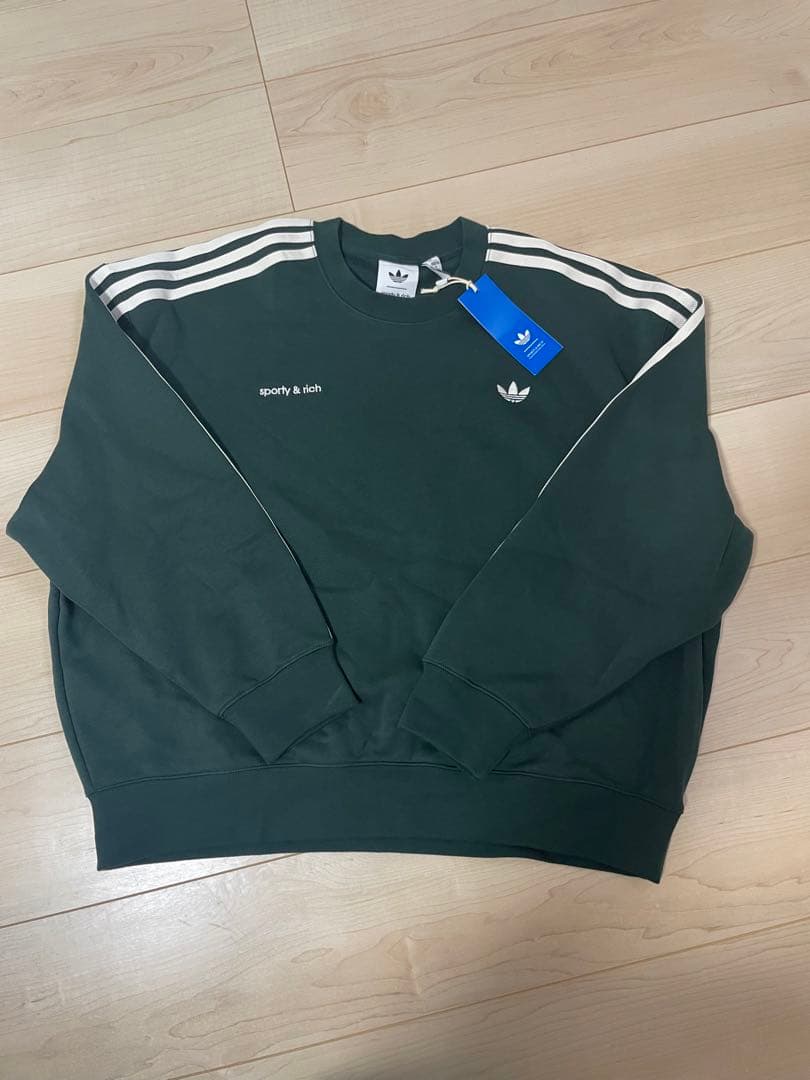 adidas SPORTY & RICH スウェット L