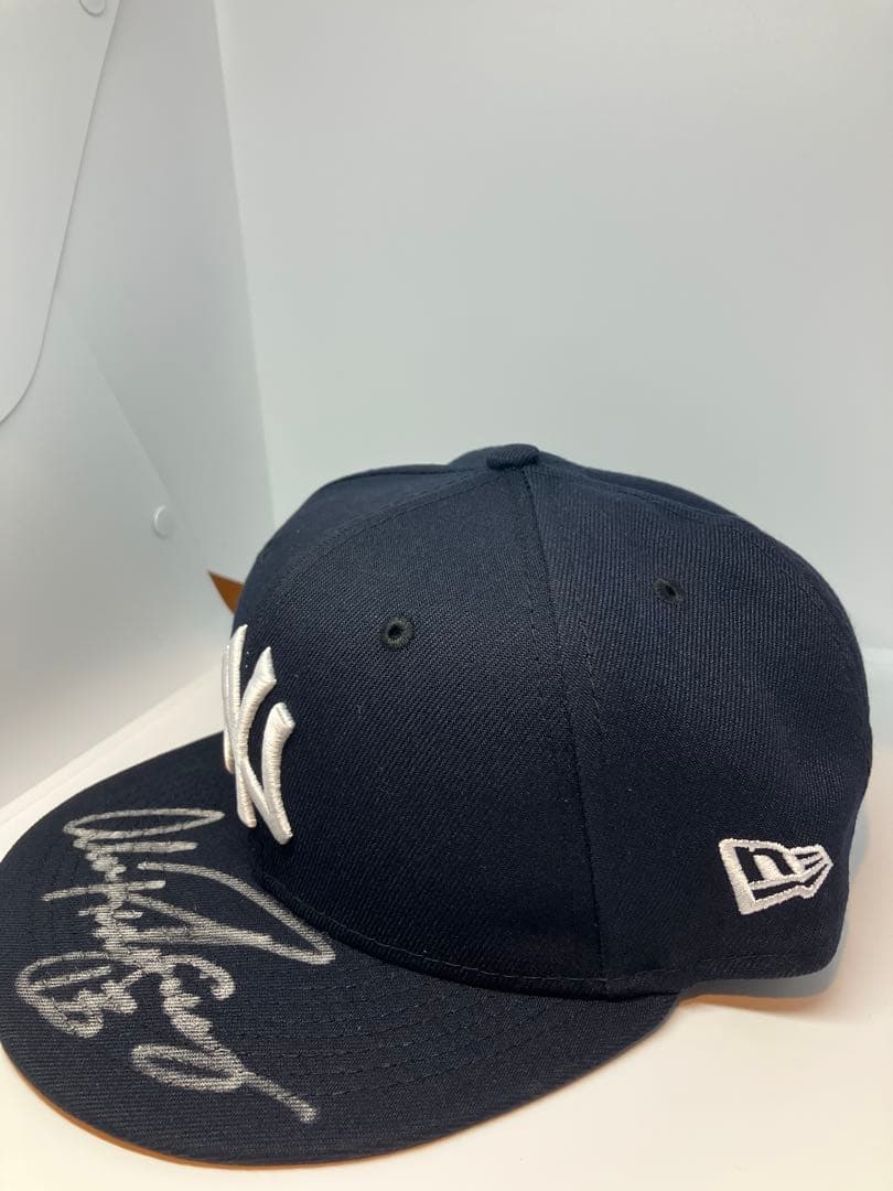 アレックス・ロドリゲス直筆サイン入りオーセンティックキャップNew Era