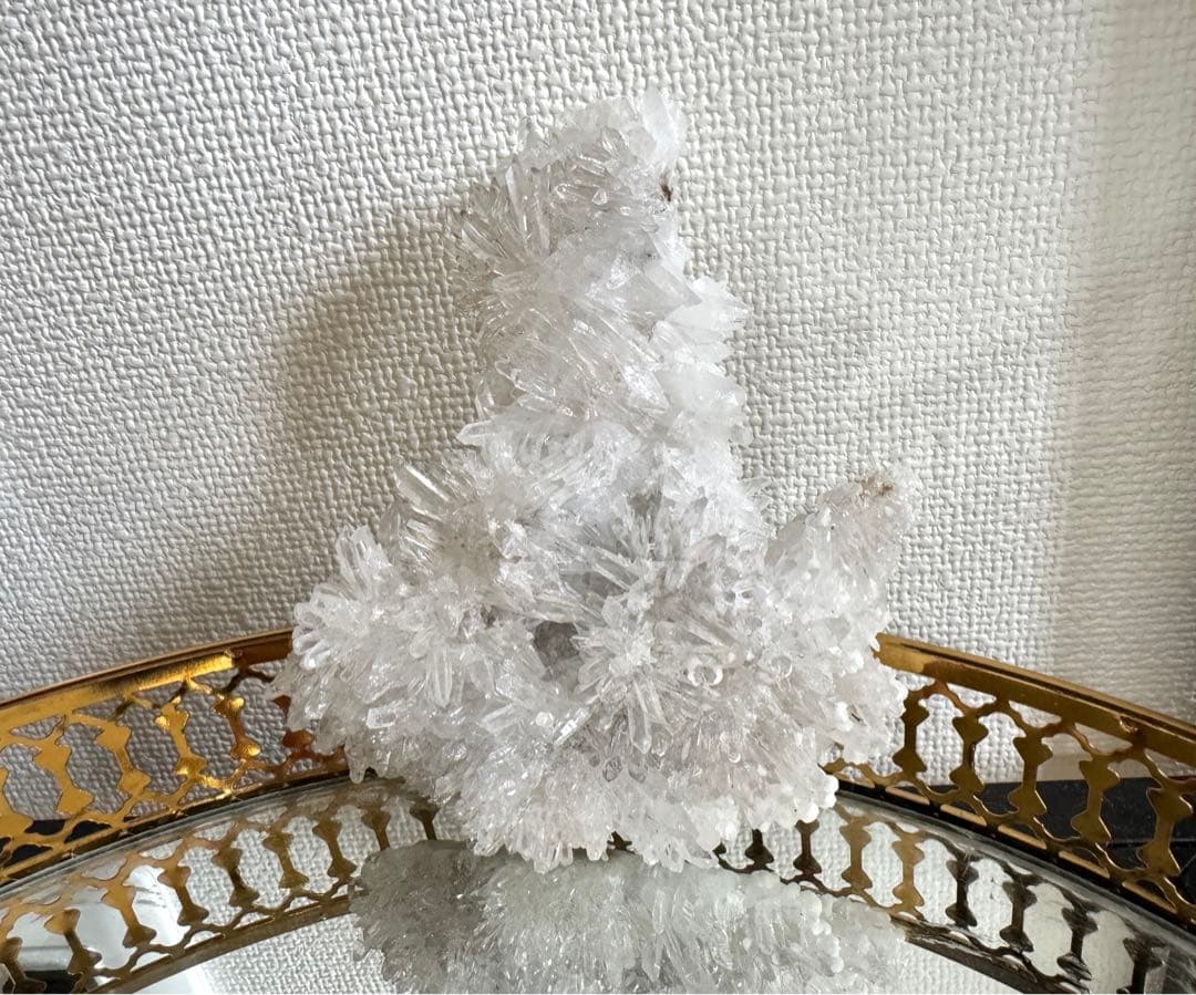 天然フラワー状水晶クラスター ヒマラヤ産水晶 高品質