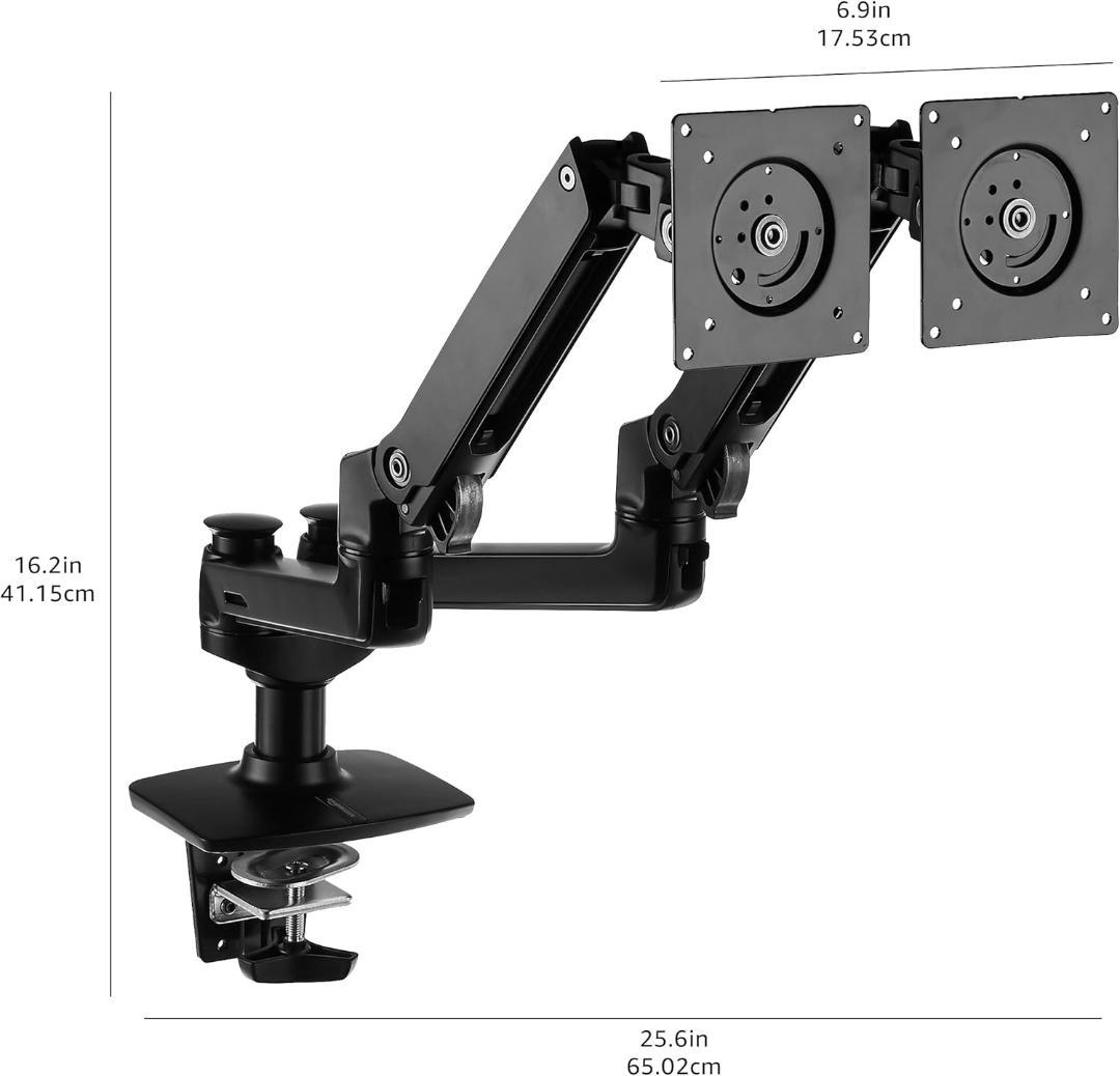 Amazon basic デュアルモニターアーム