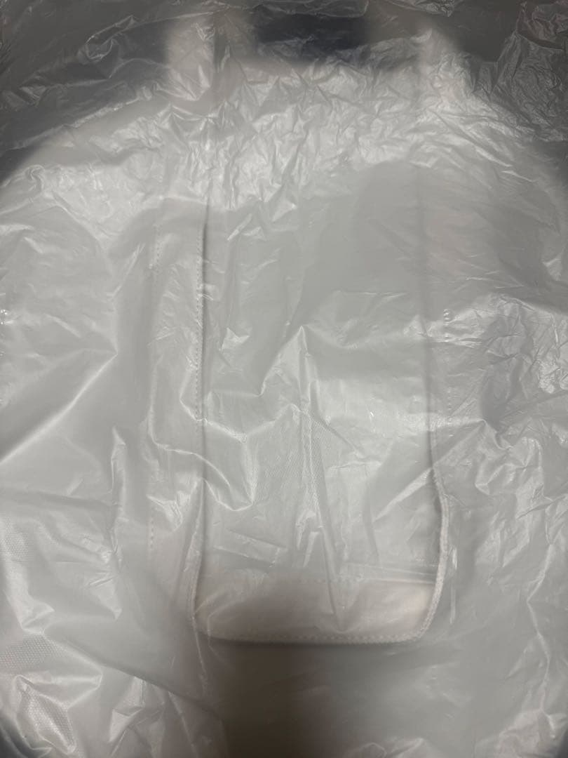 OMMO ホワイト ラウンドエコバッグ 新品未使用