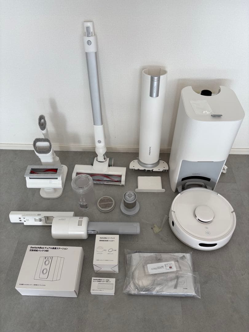 【値引き不可】SwitchBot ロボット掃除機 K10＋Pro Combo