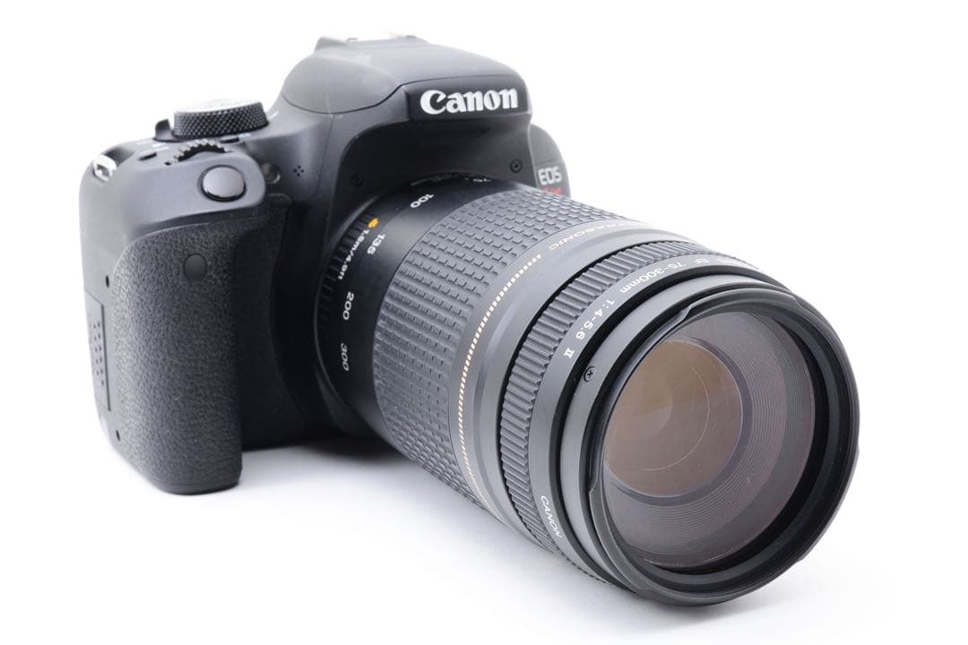 保証付き/デジタル一眼レフカメラ/canon kiss x9i望遠レンズセット