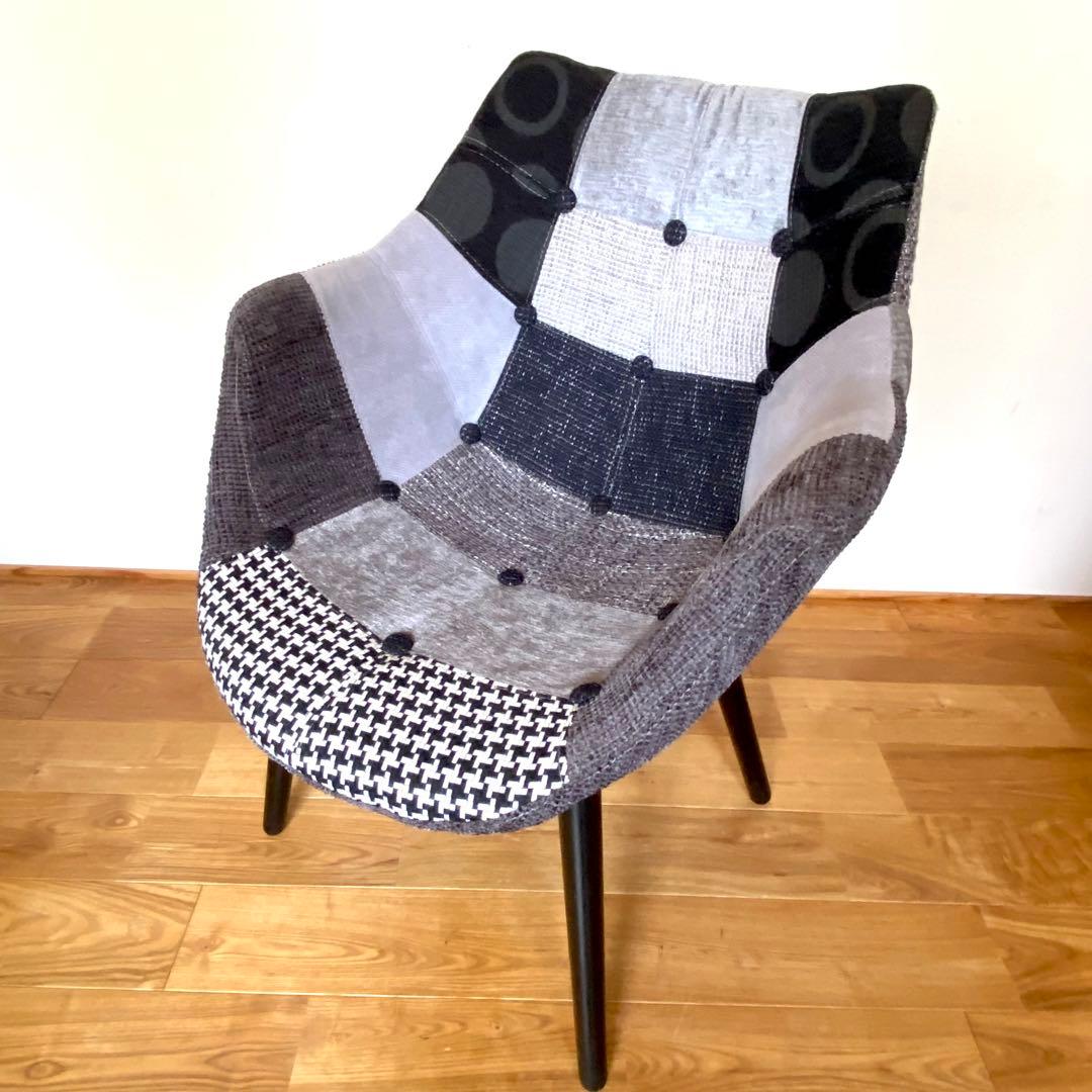 FUJI BOEKI 不二貿易 パッチワーク デザイナーズチェア